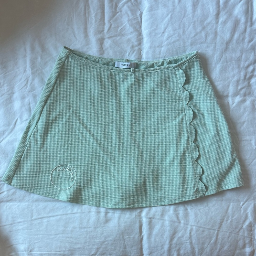 Marysia Swim Mint Green Mini Skirt